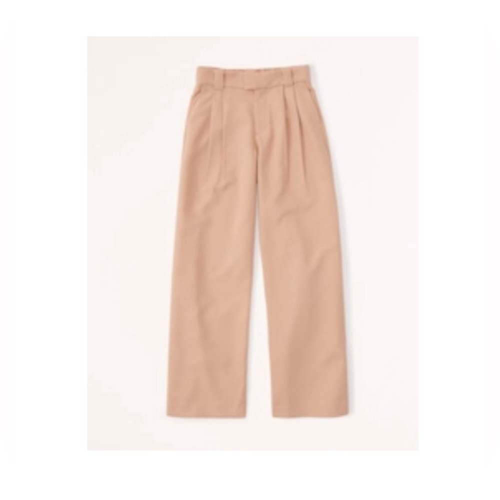 Abercrombie Tailored Relaxed Ultra-Wide Leg Pants Size M